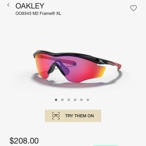 Oakley Red Polarized Sunglasses